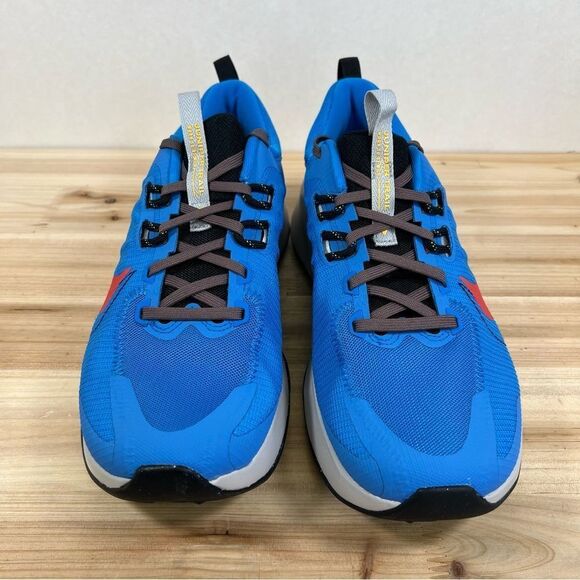Nike Juniper Trail 2 running hiking shoes Mens 11 Light photo blue plum red - Picture 3 of 9